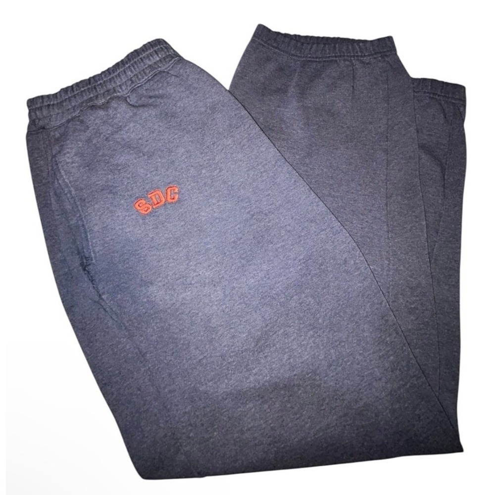Vintage Y2k Snoop Dog Embroidery Adjustable Gray Sweatpants Sz Mens‎ XXL